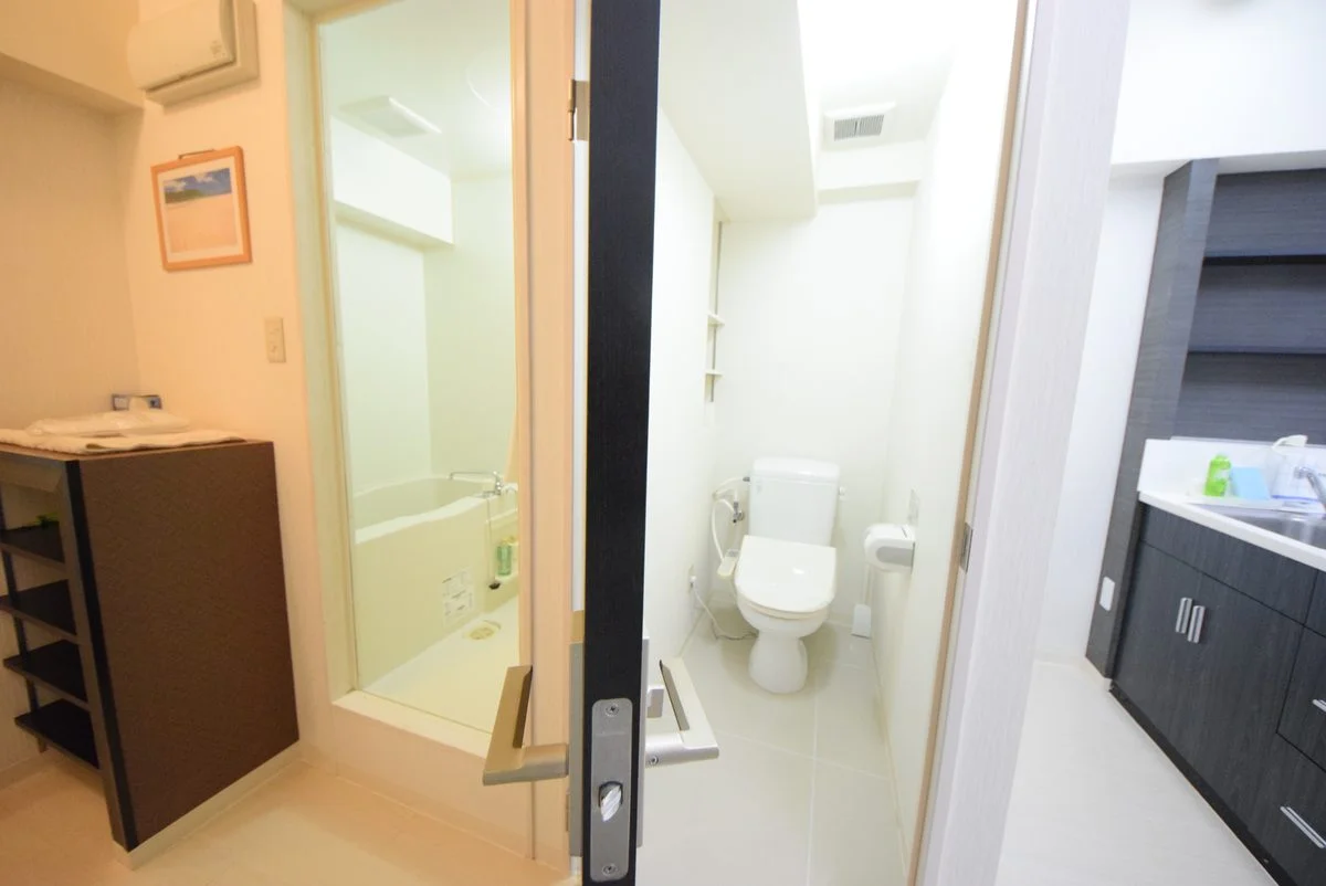 1LDK バス・トイレ全景