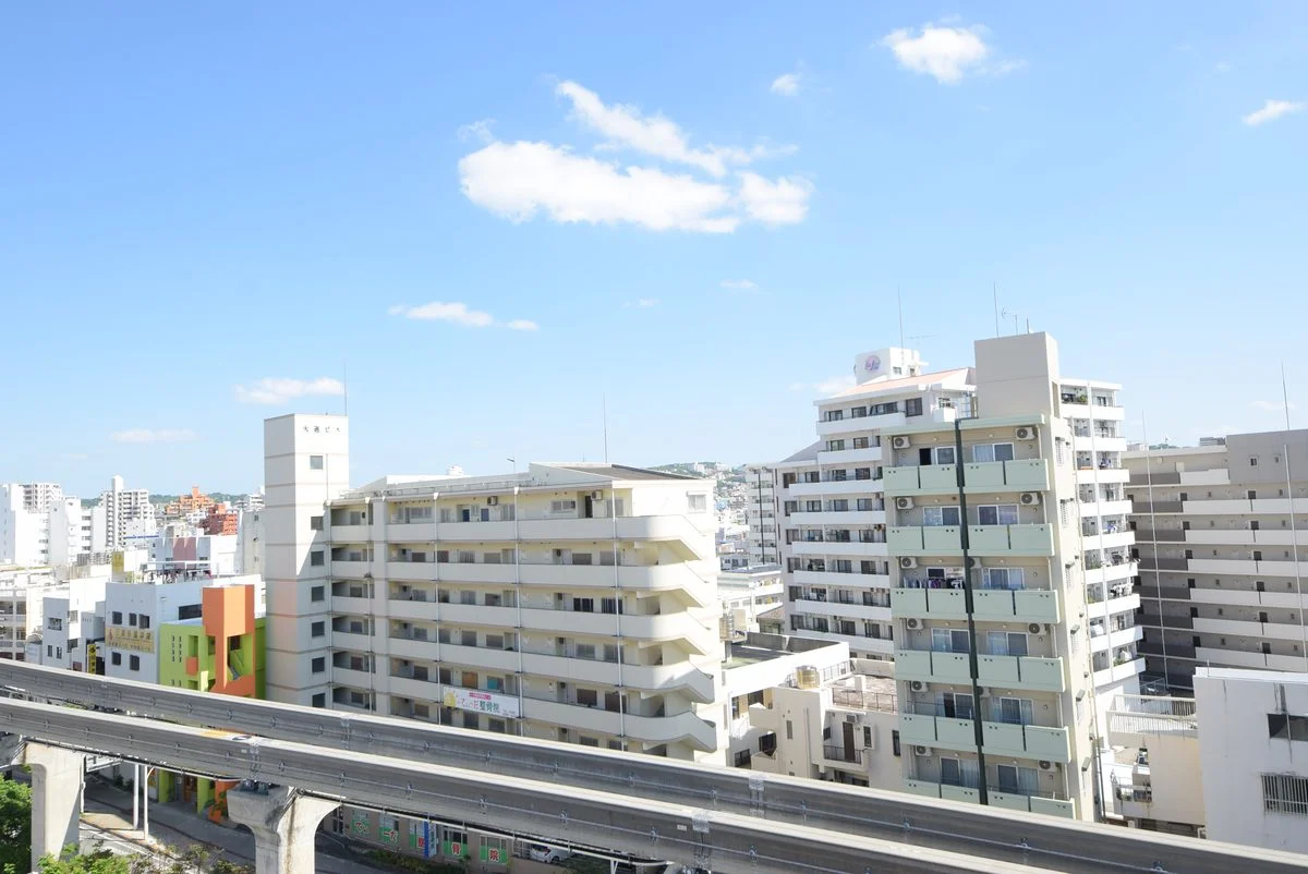安里駅前 2LDK 眺望
