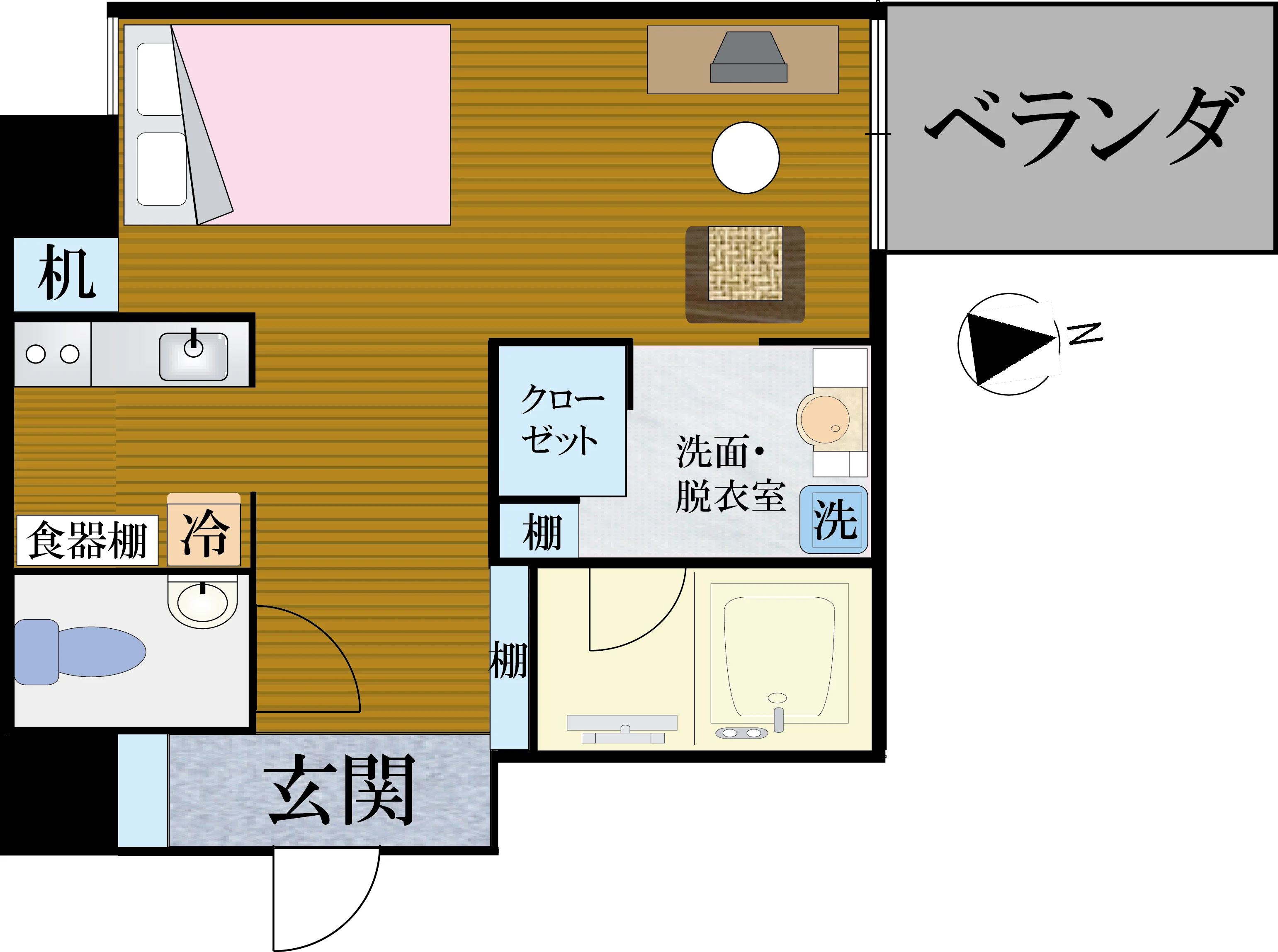 1Room 2号室