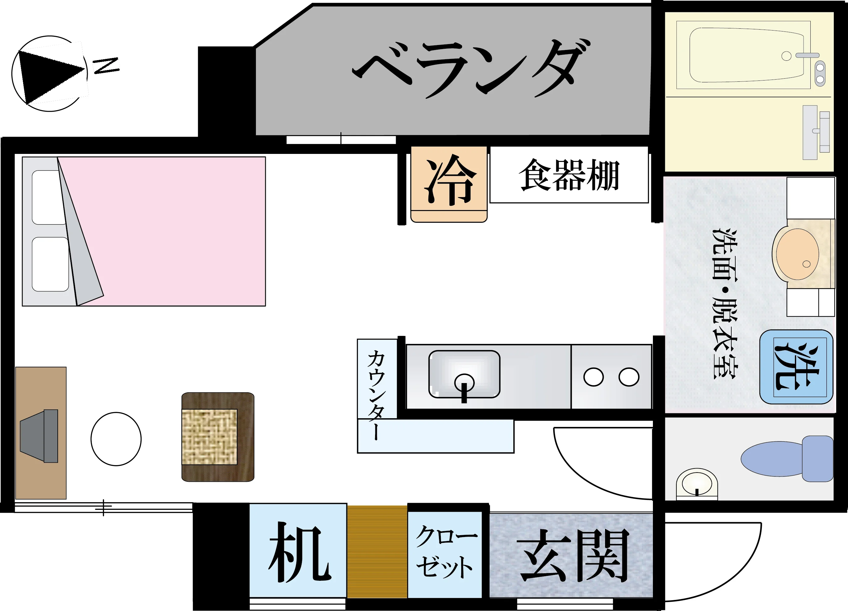 1Room 3号室