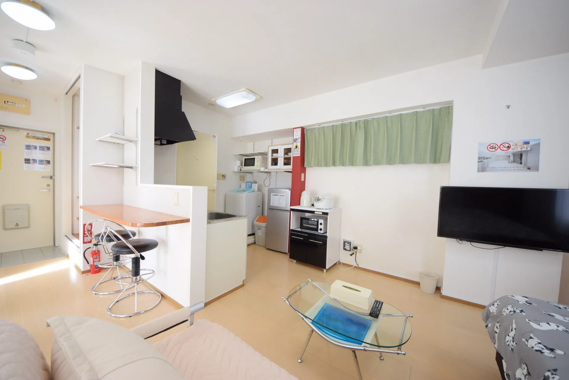 新都心Ⅰ 広々1Room キッチン方向