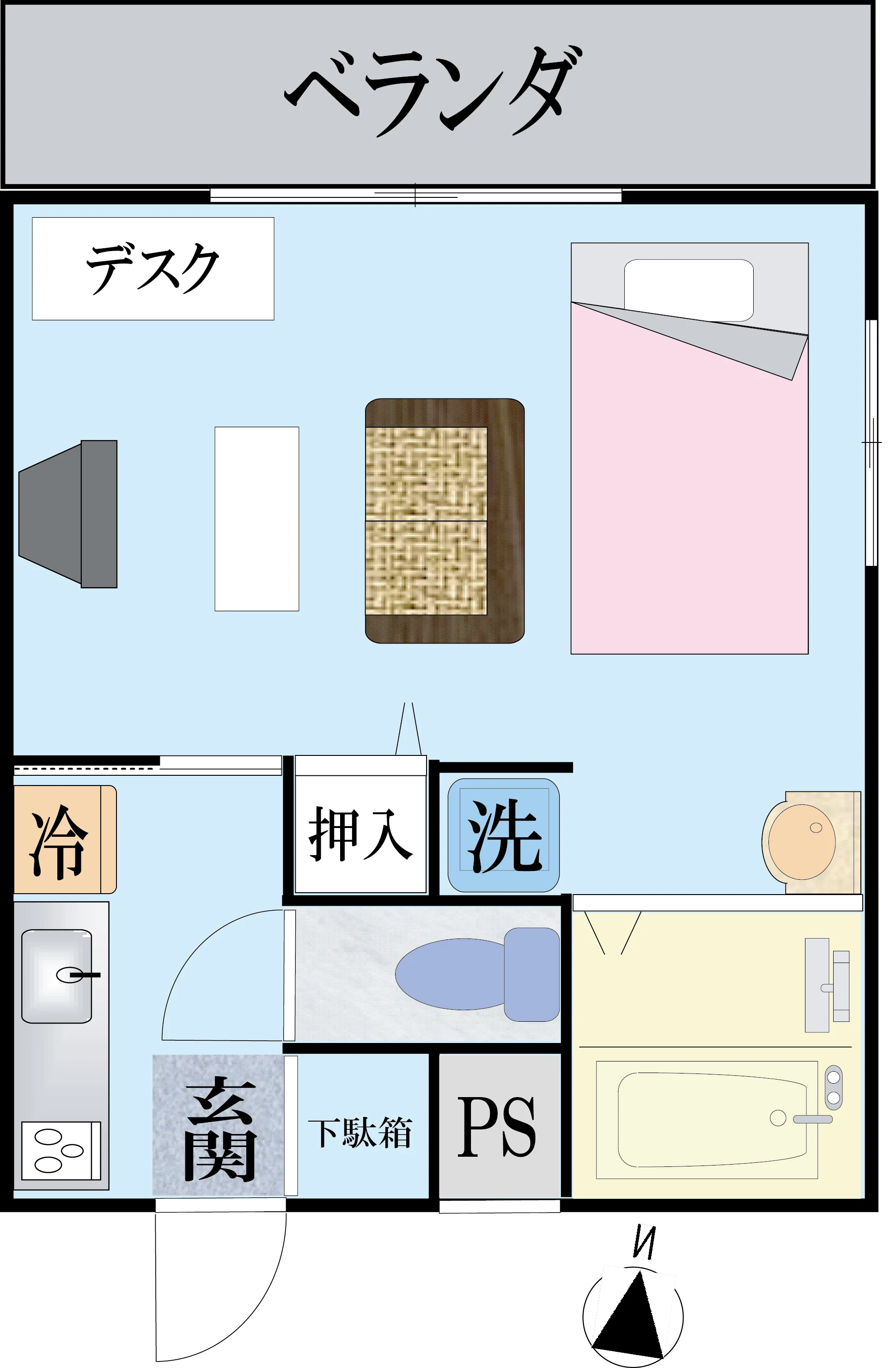 1K 2・3号室