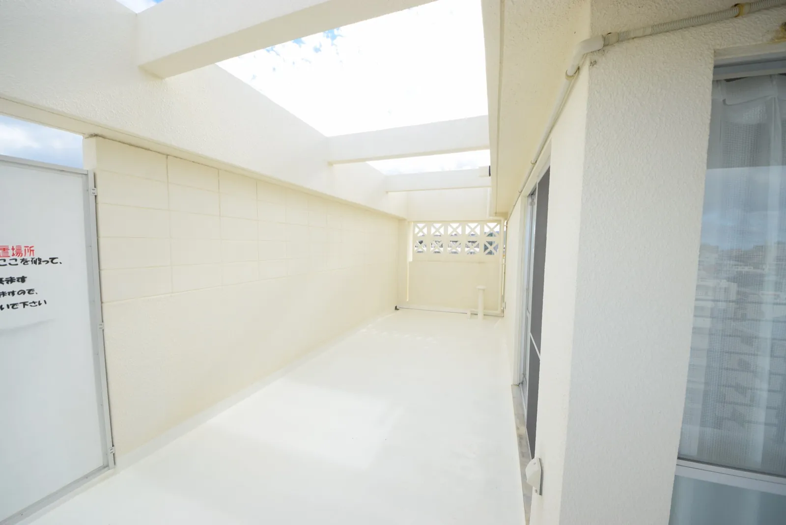 ベランダ（別アングル）